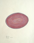 Farboval rot  buntstift  20 x 25 5 cm  2013