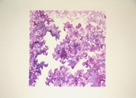 Natur barock in violett  2010  30 5x22 9cm